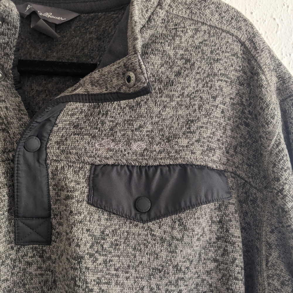 Eddie Bauer Pullover Sweater Fleece - Picture 4 of 7